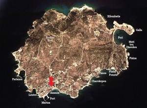 Keros-Hotel-map